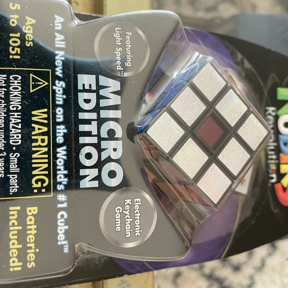 Rubik’s cube… great for stocking stuffer! Brand new